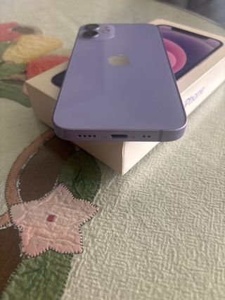 iPhone 12 mini 256GB Morado salud de bateria al 76