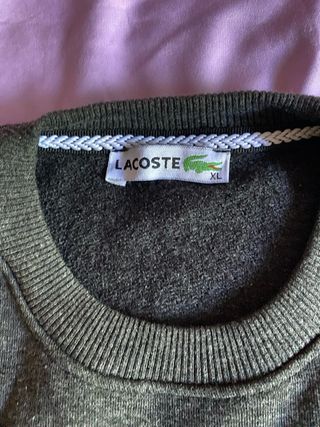 Jersey Lacoste Verde Talla XL