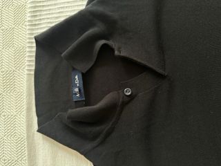 Polo Massimo Dutti Talla M Azul marino 