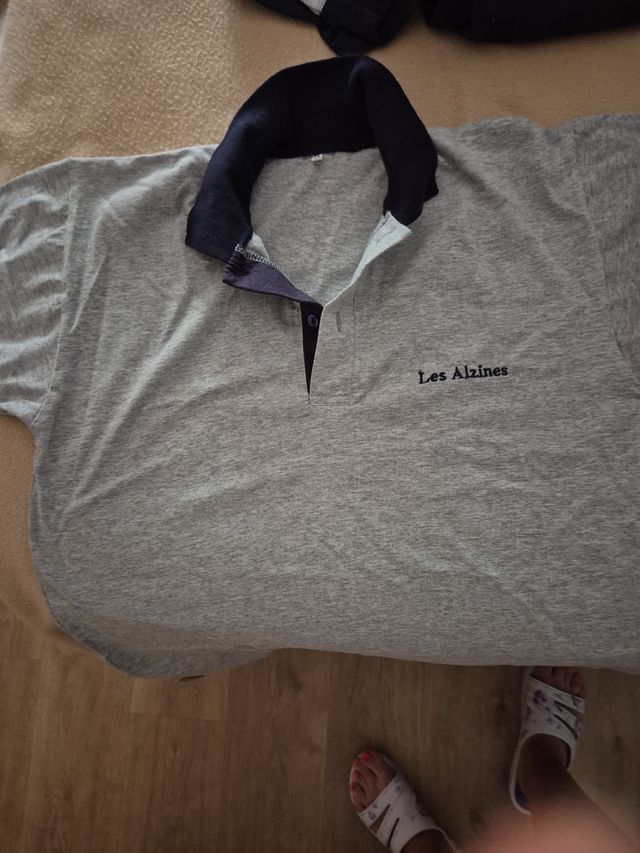 Polo deportivo escuela Alzines Talla 14
