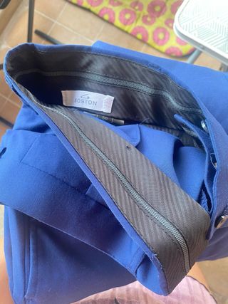 Pantalón de traje Boston azul hombre talla 56