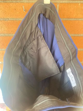 Pantalón de traje Boston azul hombre talla 56