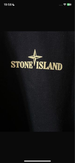 Camiseta Stone Island Negra