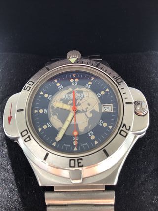 Orologio Husky 909 North Pole Bussola Vintage