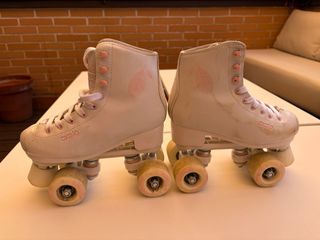 Patines Decathlon blancos talla 33/34
Con bolsa