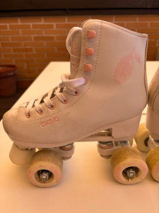 Patines Decathlon blancos talla 33/34
Con bolsa