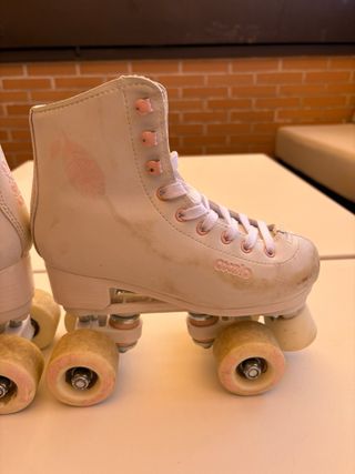Patines Decathlon blancos talla 33/34
Con bolsa