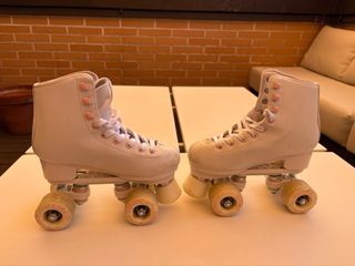 Patines Decathlon blancos talla 33/34
Con bolsa