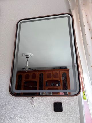 Conjunto de Tocador y silla de peluquería.