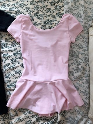 Maillot patinaje brillo niña 7 años 