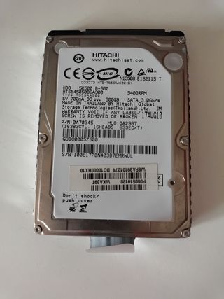 Disco Duro Hitachi 500GB SATA 5400RPM