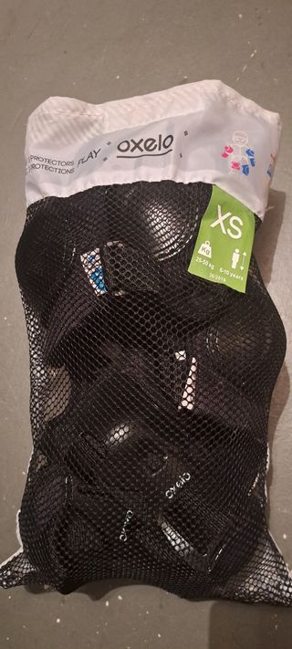 Set Protecciones Oxelo XS Patinaje