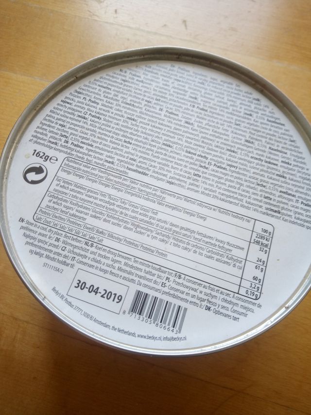 Caja de chocolate Home & Sweets