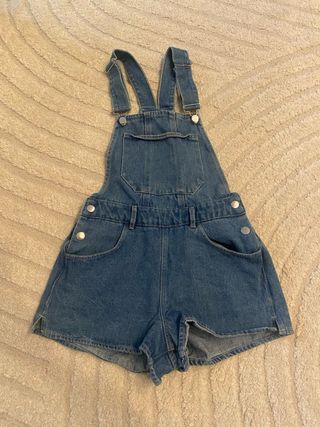 Peto vaquero corto Zara
