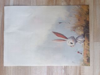 Hojas decoradas con animales