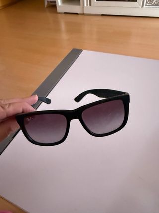 Gafas de Sol Ray-Ban Justin Negras 4165