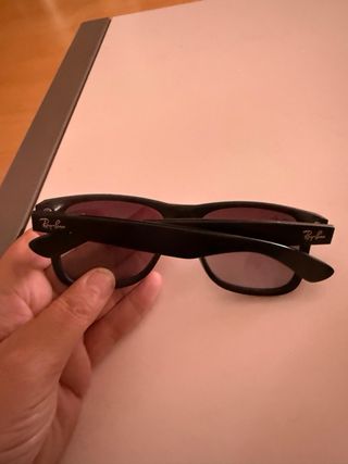 Gafas de Sol Ray-Ban Justin Negras 4165