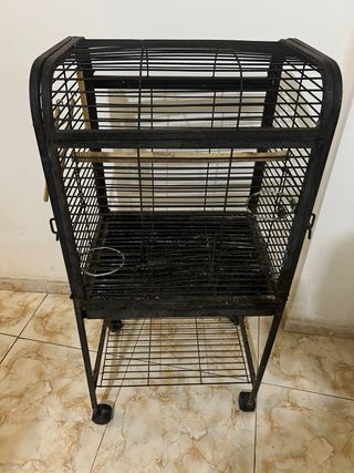 Jaula para pájaros o voladera