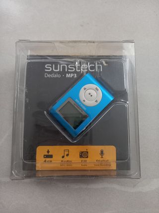 Reproductor MP3 Sunstech Dedalo Azul 4GB