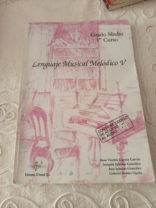 Libro Lenguaje Musical Melódico V