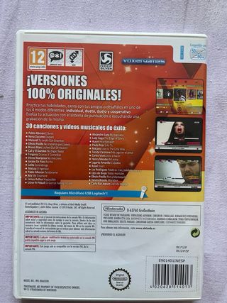 Pacchetto 3 giochi Wii Karaoke: U-Sing 2, Let's Sing