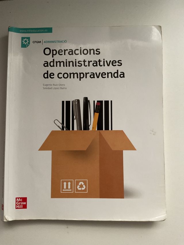 Libro Operaciones Administrativas de Compravenda