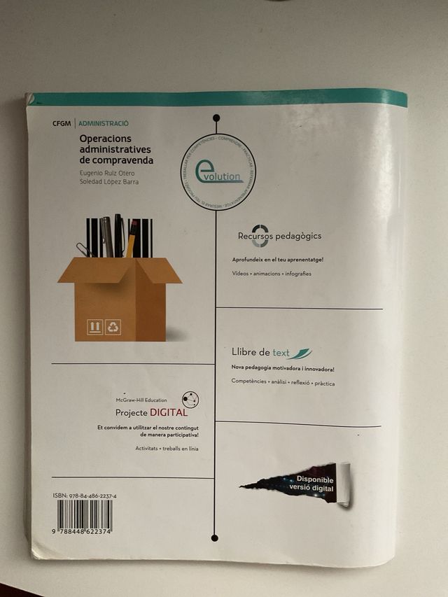 Libro Operaciones Administrativas de Compravenda