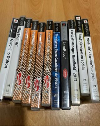 Sony PSP Negra + 11 juegos