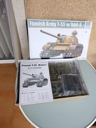Maqueta T-55 Finnish Army Trumpeter 1/35