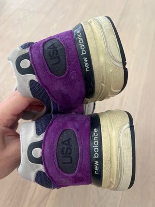 New Balance Morado Made in USA 993