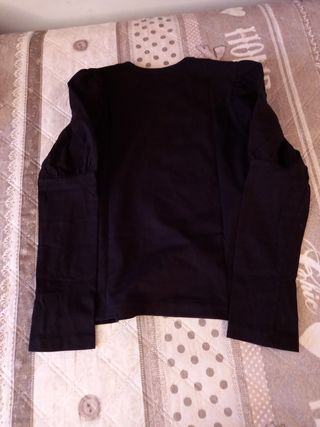 Maglietta nera bambina Love my look