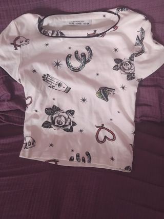 Camiseta estampada XS