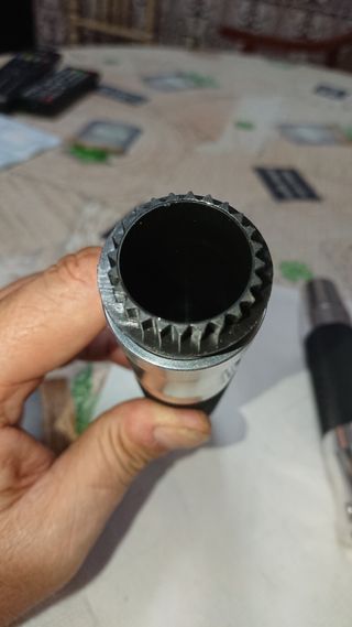 Puños Moto Cromados y Negros 22mm