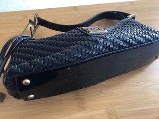 Bolso Roberto Verino Negro Tejido