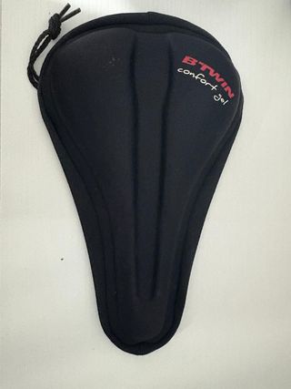 Sillín Btwin Confort Gel Negro