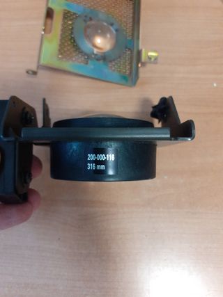 Lentes de proyector transparencias