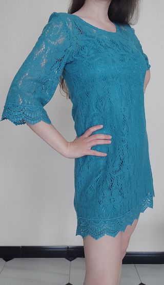 Vestido celeste Talla 36