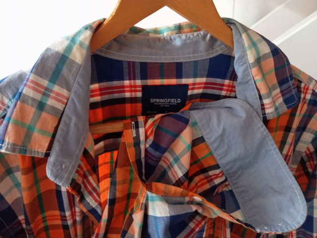 Camisa cuadros caballero Springfield