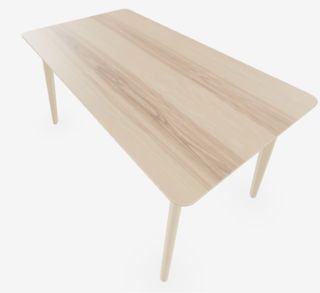 Mesa comedor LISABO Ikea Fresno 140x78
