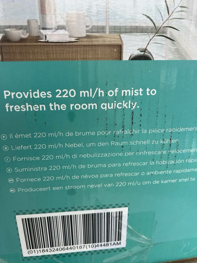 Ventilador Nebulizador BLACK+DECKER 75W