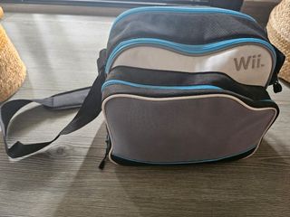 Consola Wii con 10 juegos y mochila porteadora