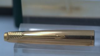 Parker 45 Custom Verde ,Oro 585