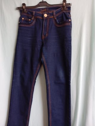 Pantalón vaquero mujer azul