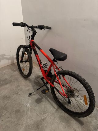 Bicicleta BTWIN Roja