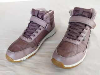 Zapatillas altas moradas impermeables talla 38