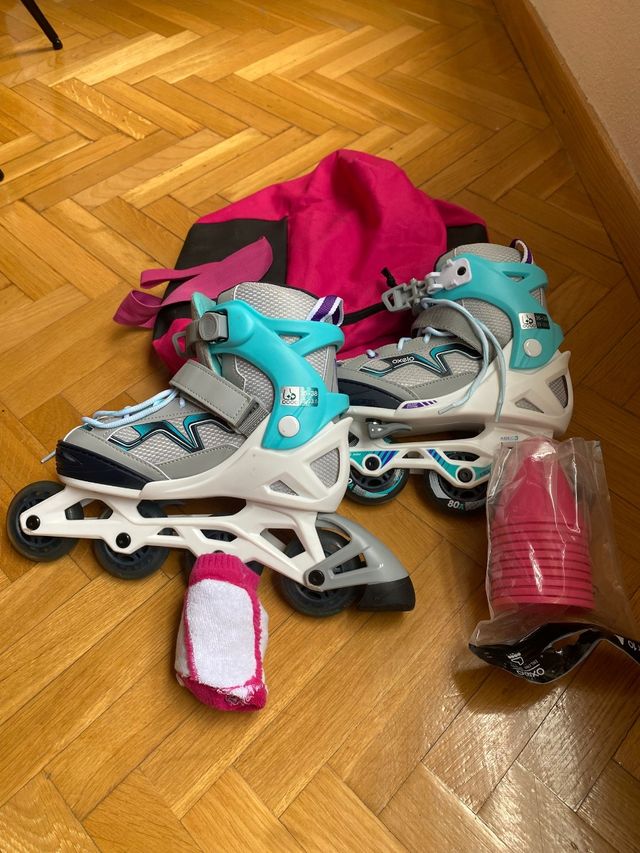 Patines en línea Oxelo ABEC3 chica