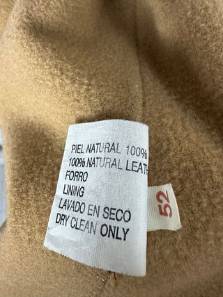 Chaqueta de cuero Furest Barcelona Hombre XL