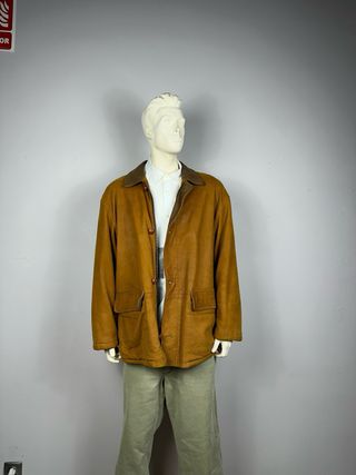 Chaqueta de cuero Furest Barcelona Hombre XL