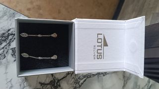 Pendientes de plata con circonitas