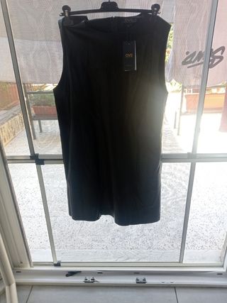 Abito OVS ecopelle nero